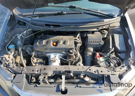 2012 Honda Civic Lx из США, поврежденный, VIN 19XFB2F58CE067153